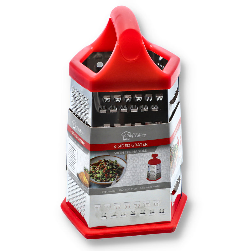 6 SIDED CHEESE GRATER SHREDDER