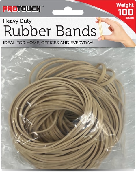 PROTOUCH 100 GRAM BEIGE RUBBER BANDS