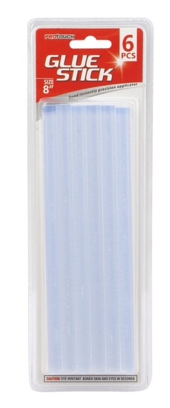HOMESTYLE 6PC 8'' LARGE GLUE STICKS