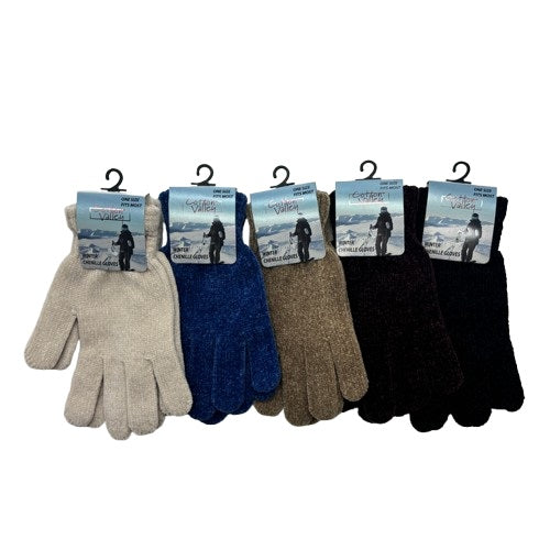CHENILLE WINTER GLOVE ASSORTMENT