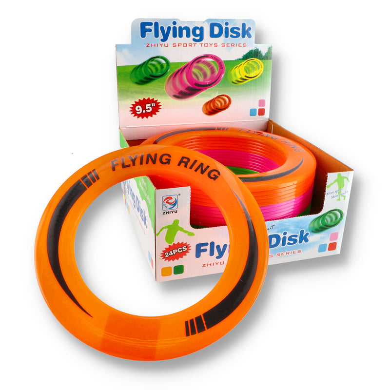 9.5'' PLASTIC FLYING RING
