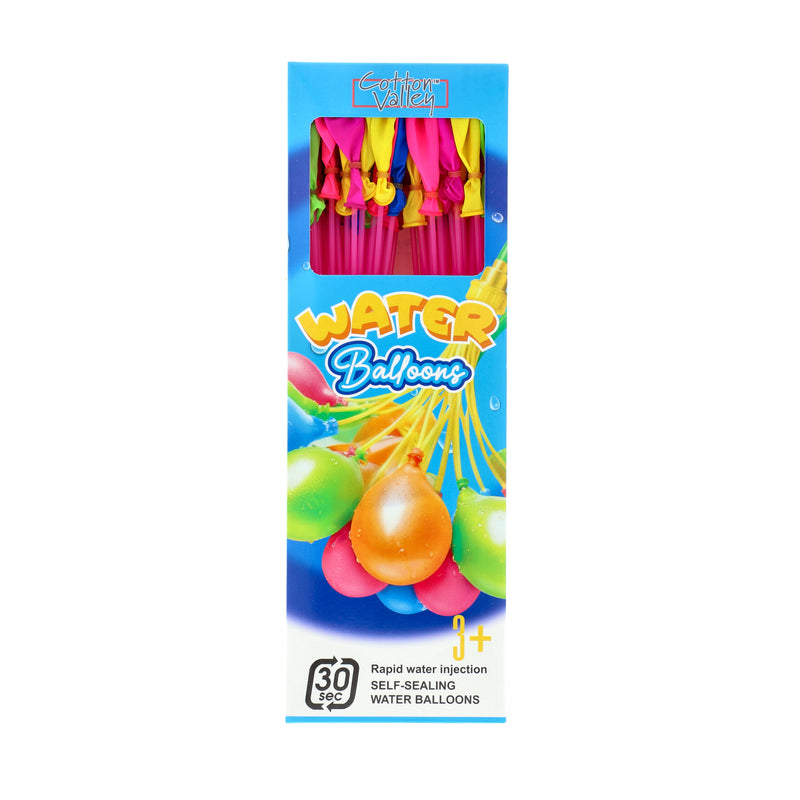 74 COUNTS MULTICOLOR WATER BALLONS IN PDQ