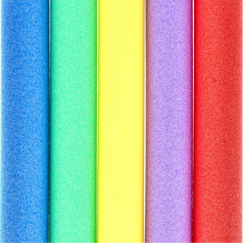 FLOATING POOL NOODLES FOAM ASSORTED COLORS