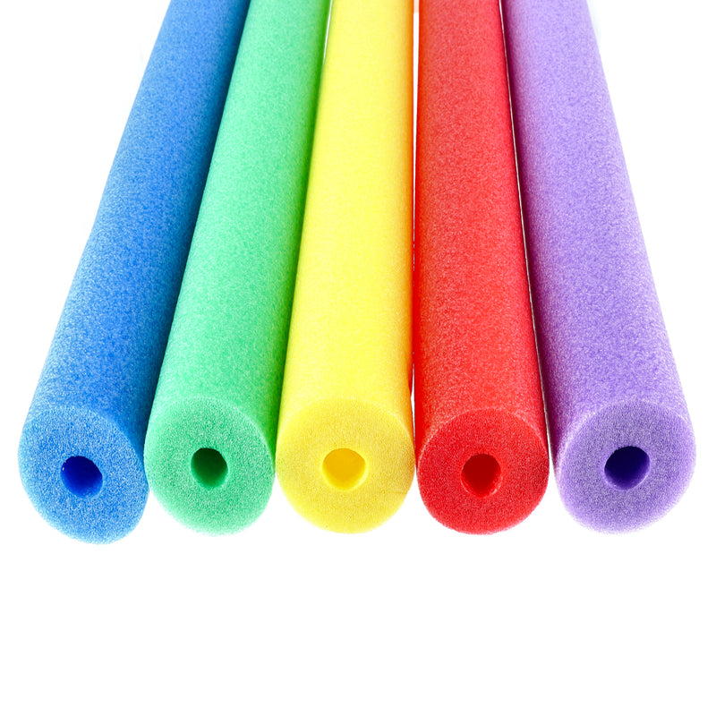 FLOATING POOL NOODLES FOAM ASSORTED COLORS