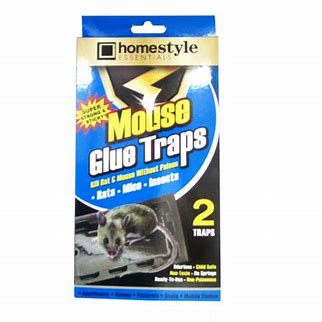 2pk LARGE MOUSE GLUE TRAPS