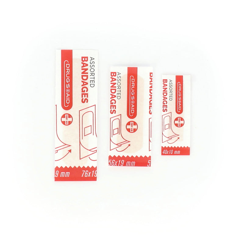100ct DRUGS AID BANDAGE ASSORTMENT