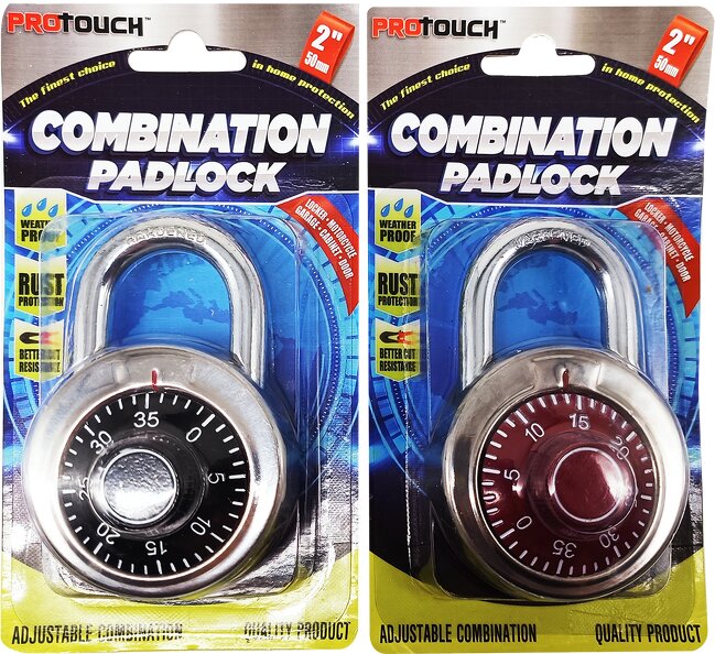 2'' COMBINATION PADLOCK