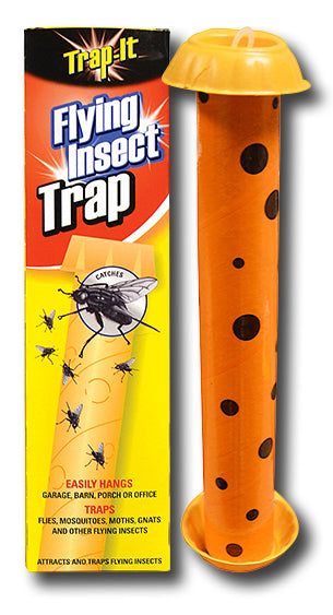 FLY PAPER LANTERN FLYING INSECT GLUE TRAP