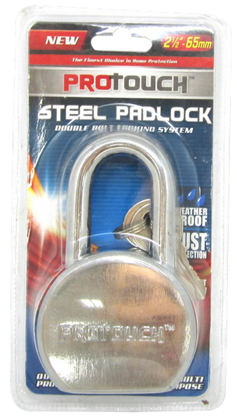 65mm ROUND STEEL BALL PADLOCK