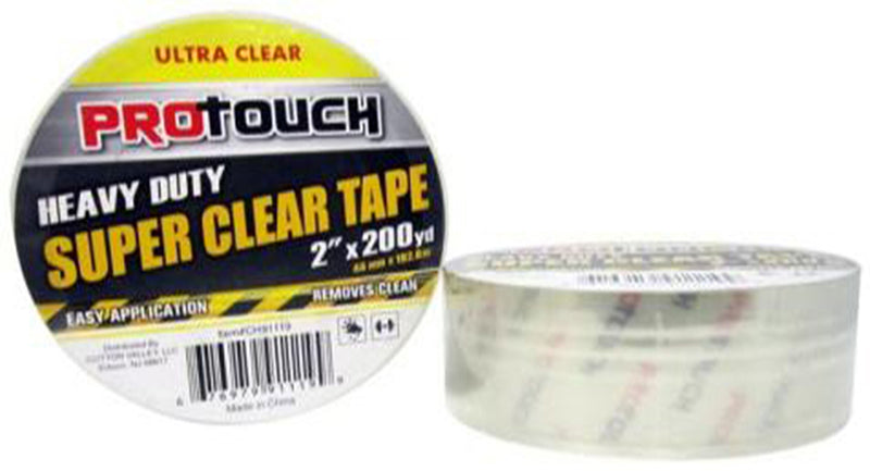 2'' x 200 YARD SUPER CLEAR TAPE