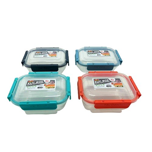 110Z CLIK BOX PLASTIC FOOD CONTAINER