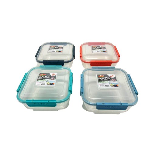 27OZ CLIK BOX PLASTIC FOOD CONTAINER