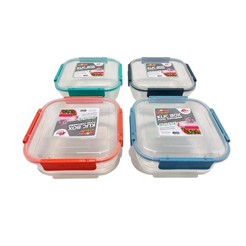 490Z CLIK BOX PLASTIC FOOD CONTAINER