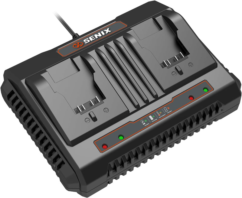 SENIX 20V 6AMP DUAL PORT BATTERY CHARGER