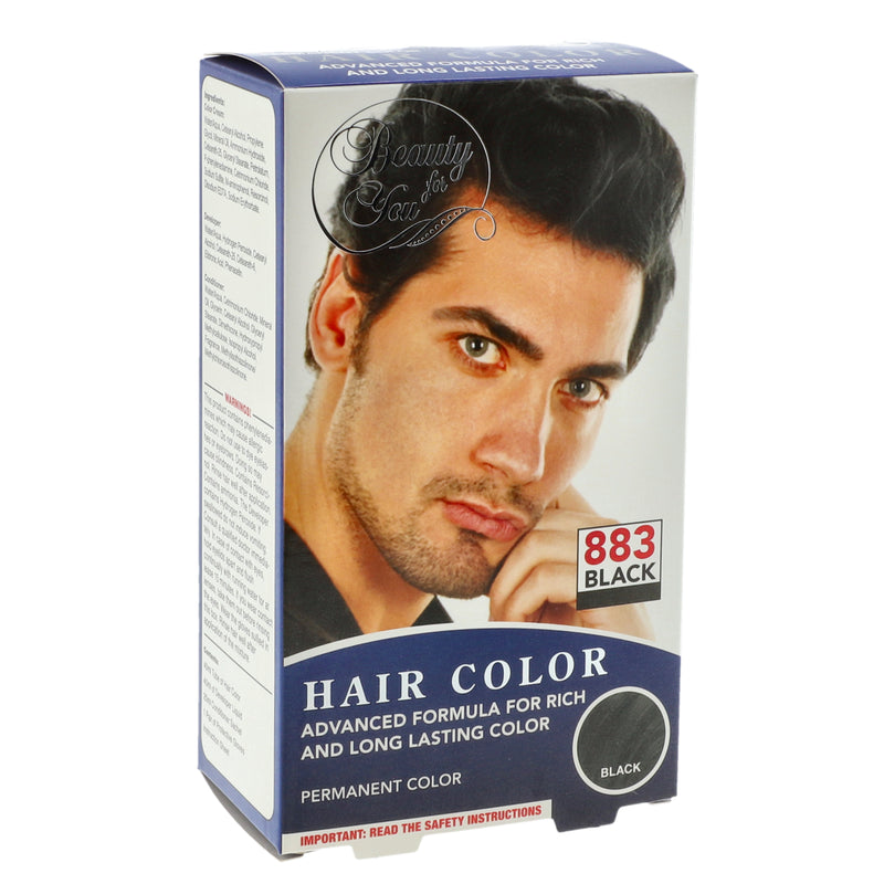 MENS HAIR COLOR BLACK