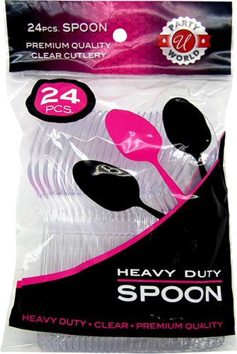 24ct CLEAR SPOON PREMIUM HD CUTLERY