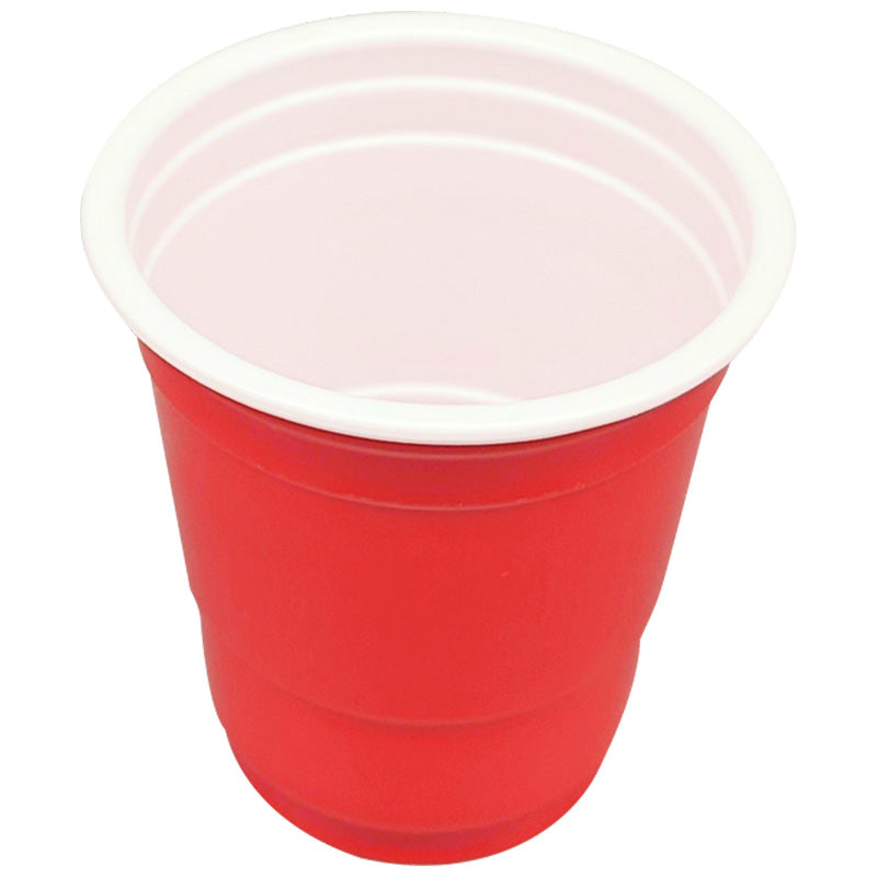 CN91025-PARTY WORLD 20PC 2OZ RED COEX SHOT GLASS CUPS