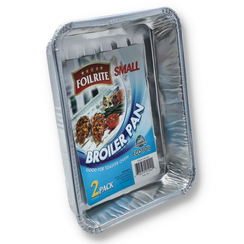 2PK 6x9'' FOILRIGHT BROILER PANS