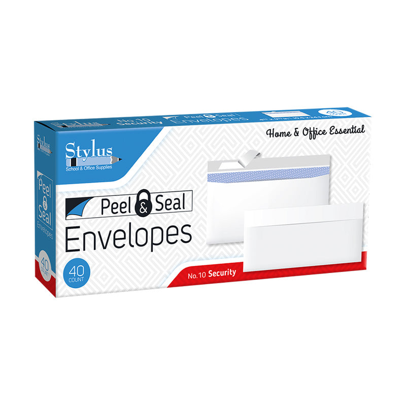 40CT #10 SECURITY ENVELOPE PEEL & SEAL
