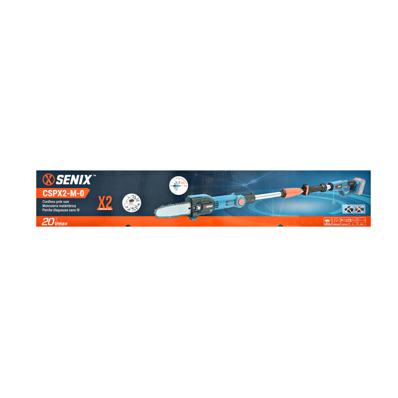 SENIX 20v CORDLESS POLE SAW BARE TOOL NO BATTERY