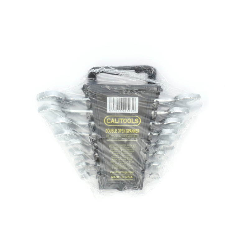 CALITOOLS 8PC DOUBLE OPEN SPANNER SET SAE