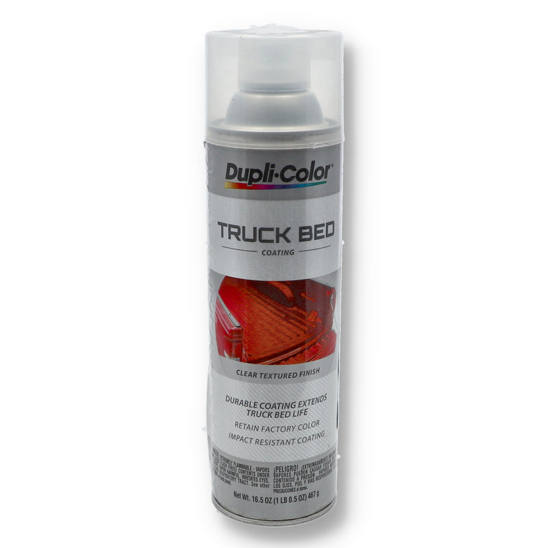 DUPLICOLOR 16.5oz TRUCK BED COATING CLEAR TEXTURED FINISH
