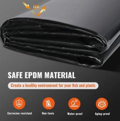 VEVOR 20' X 25' 45 MIL POND LINER