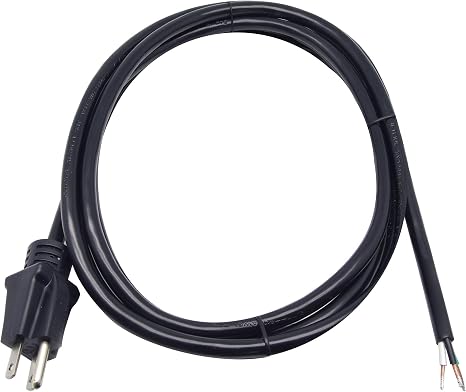 CLEAR POWER 10' 14/3 POWER SUPPLY CORD WITH CORD STRAP C-ETL-US