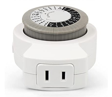CLEAR POWER 2PK 24 HOUR INDOOR MECHANICAL TIMERS C-ETL-US