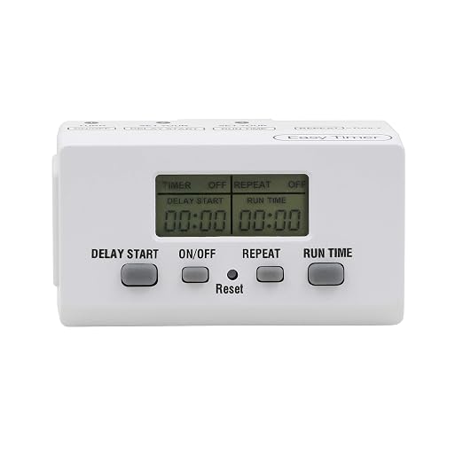CLEAR POWER 2PK 1 OUTLET INDOOR EZ DIGITAL TIMER C-ETL-US