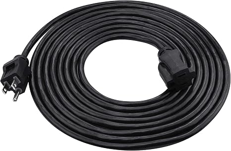 CLEAR POWER 15' 16/3 OUTDOOR EXTENSION CORD WITH CORD STRAP C-ETL-US