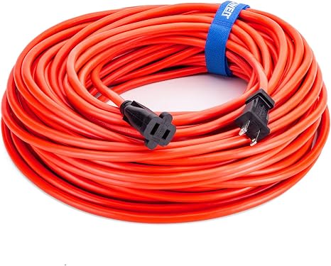 CLEAR POWER 100' 16/2 OUTDOOR EXTENSION CORD w/CORD STRAP C-ETL-US