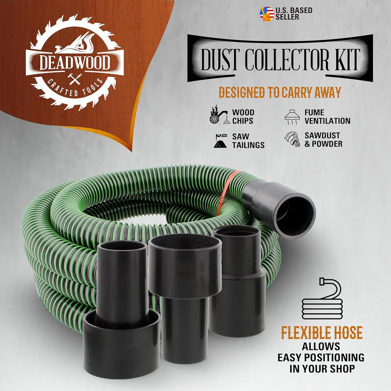 DCT 10' DUST COLLECTOR HOSE & ACCESSORIES KIT