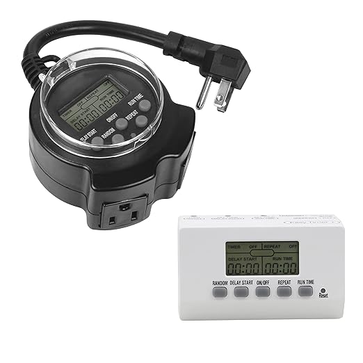 CLEAR POWER COMBO PK DIGITAL INDOOR-OUTDOOR TIMERS C-ETL-US
