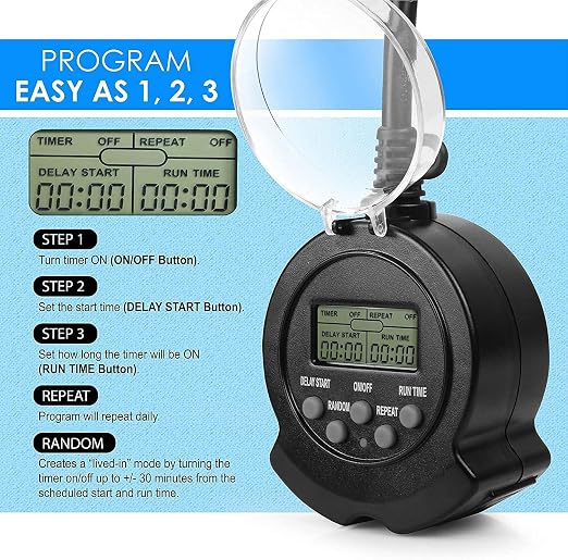 CLEAR POWER COMBO PK DIGITAL INDOOR-OUTDOOR TIMERS C-ETL-US