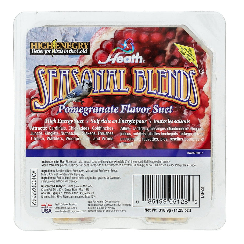 HEATH 11.5OZ SEASONAL BLEND POMEGRANATE FLAVOR SUET