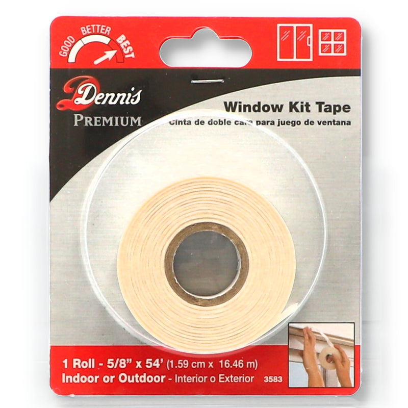 WINDOW KIT TAPE 5/8x54' INDOOR-OUTDOOR