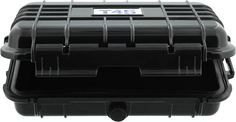 TACTICAL45 7.5x4.8x2.1'' WATERPROOF HARD CASE (SIMILAR TO PELICAN 1040)