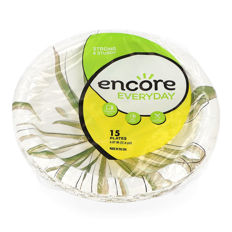 ENCORE EVERYDAY 15PK 6.87'' PAPER PLATE