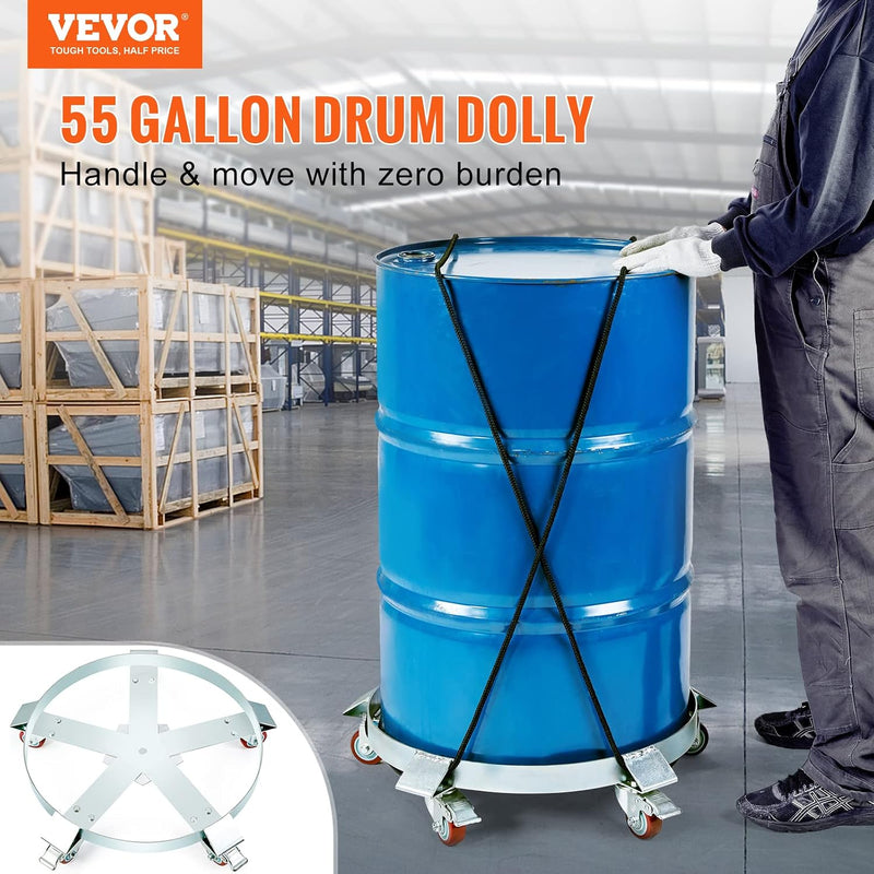 VEVOR 55 GALLONG HEABY DUTY DRUM DOLLY