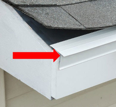 GRIP-RITE EAVE DRIP EDGE 4-1/2x10' ALUMINUM WHITE