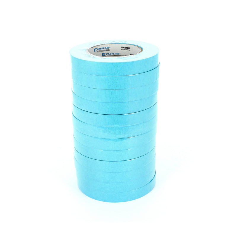 FASTLINE .71''x60 YARD AQUA BLUE AUTOMOTIVE MASKING TAPE