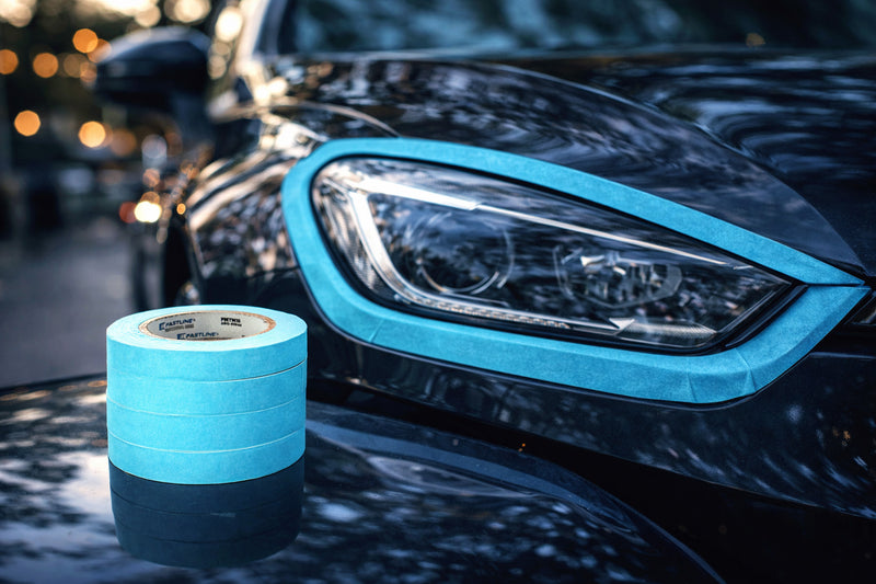 FASTLINE .71''x60 YARD AQUA BLUE AUTOMOTIVE MASKING TAPE