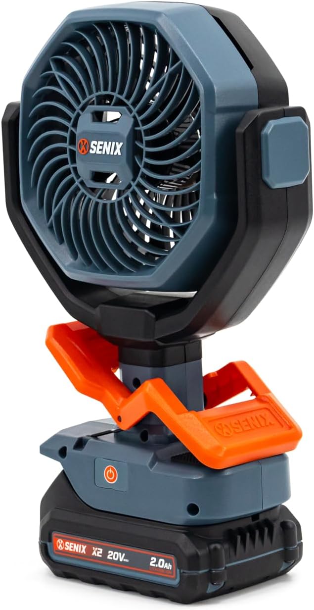SENIX 20V CORDLESS 4'' CLAMP FAN BARE TOOL NO BATTERY