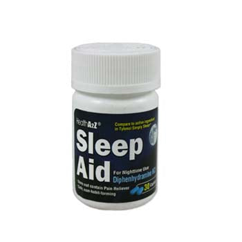 A2Z SLEEP AID DIPHEN 30ct CAPLETS BOTTLE