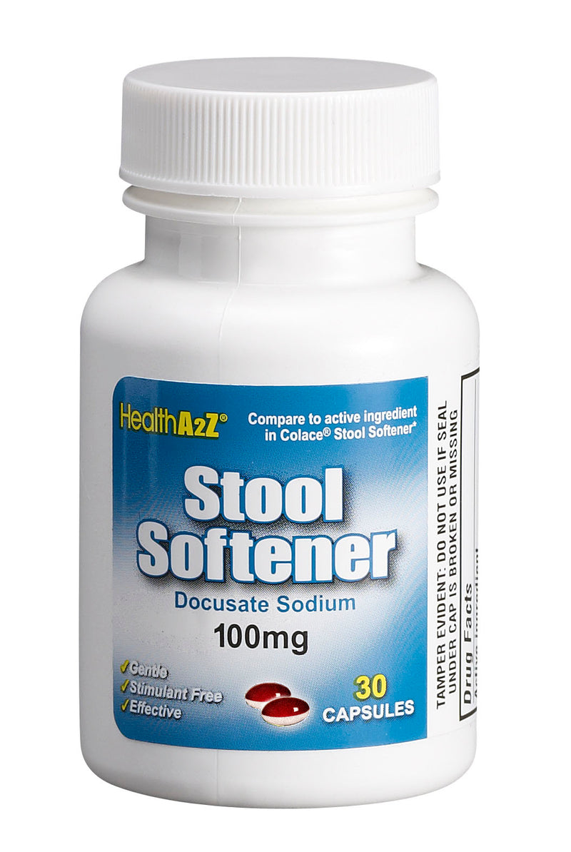 A2Z 30ct STOOL SOFTENER (COMPARE TO COLACE)