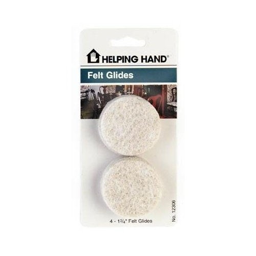 4pc 1-3/4'' FELT GLIDES SELFSTICK