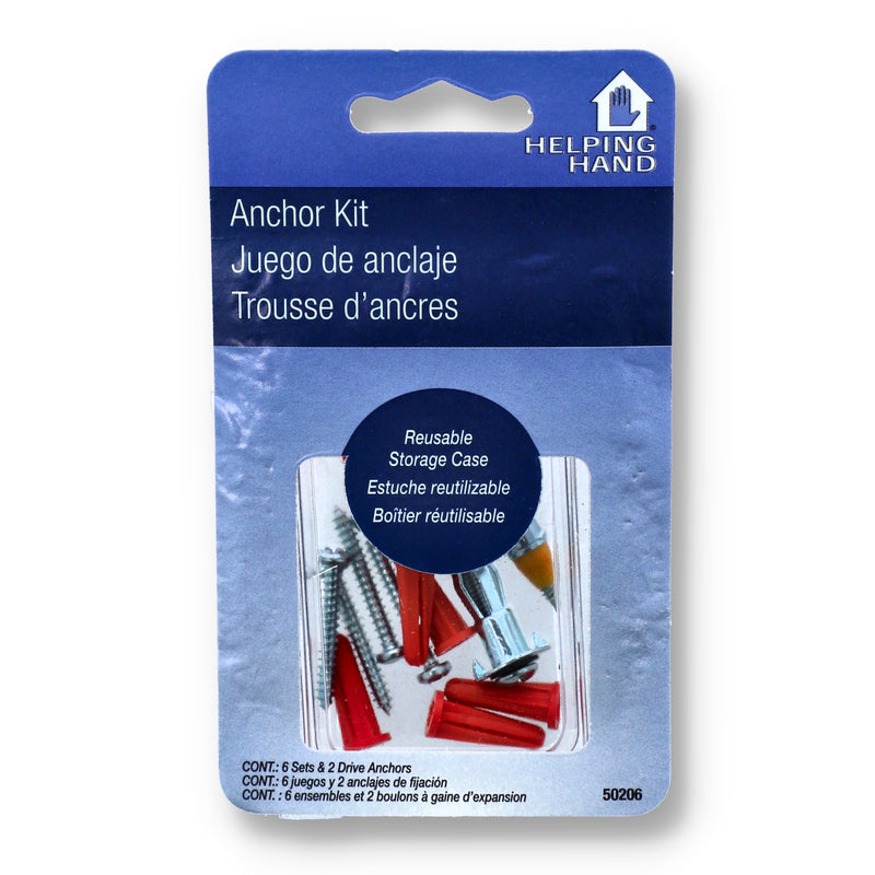 ANCHOR KIT 6 SETS & 2 DRIVE ANCHORS