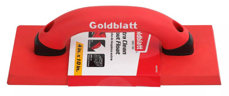 GOLDBLATT 4'' X 10'' EXTRA CLEAN GROUT FLOAT -NO AMAZON SALES