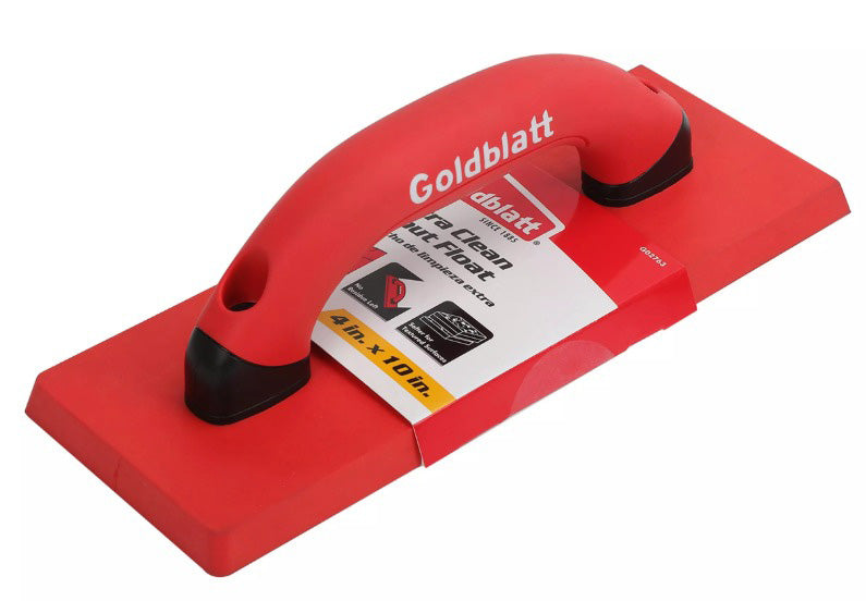 GOLDBLATT 4'' X 10'' EXTRA CLEAN GROUT FLOAT -NO AMAZON SALES